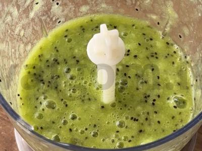 Kivi limonadas per 15 minučių Žingsnis 1