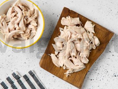 Rytų salotas su vištiena Žingsnis 2