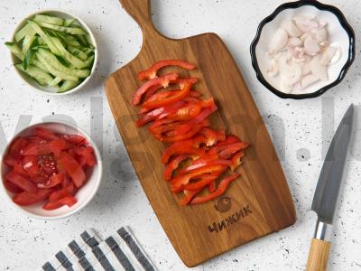 Rytų salotas su vištiena Žingsnis 4