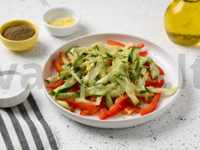 Rytų salotas su vištiena Žingsnis 5