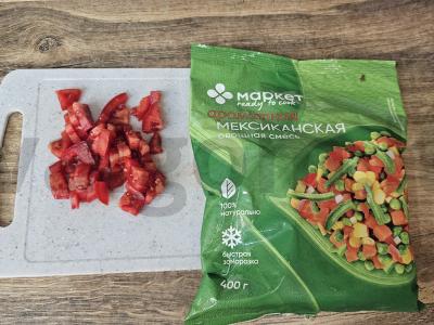 Bulvių košė su kiaulienos steiku ir meksikietiška mišraine Žingsnis 6