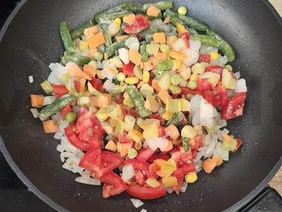 Bulvių košė su kiaulienos steiku ir meksikietiška mišraine Žingsnis 8