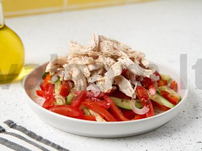 Rytų salotas su vištiena Žingsnis 7