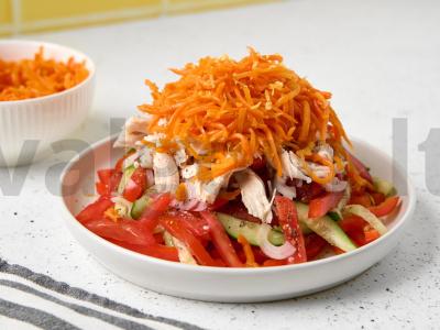 Rytų salotas su vištiena Žingsnis 8