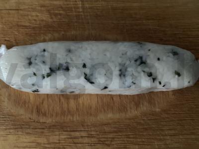 Ryžiai su varške, varškės sūriu ir jūros kopūstais Žingsnis 9