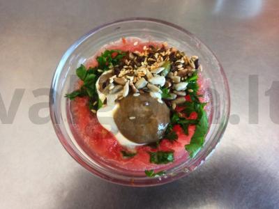 Pomidorų-garstyčių padažas su petražolėmis Žingsnis 5