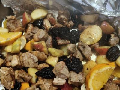 Anties krūtinėlė su džiovintais abrikosais Žingsnis 7