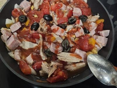 Mėsos asorti su bulvių koše Žingsnis 5