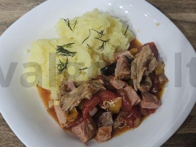 Mėsos asorti su bulvių koše pagrindine nuotrauka