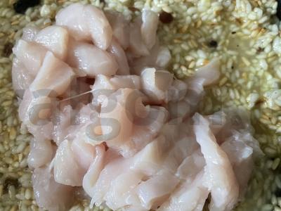 Plovas su razinomis ir česnaku Žingsnis 5