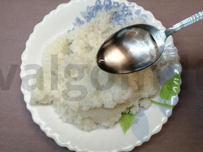 Kepti ritinėliai Žingsnis 1