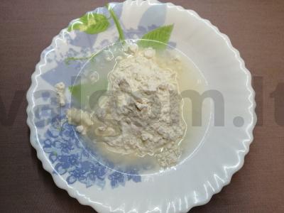 Kepti ritinėliai Žingsnis 3