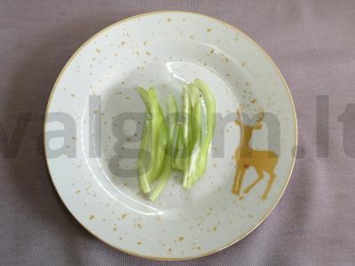 Kepti ritinėliai Žingsnis 7