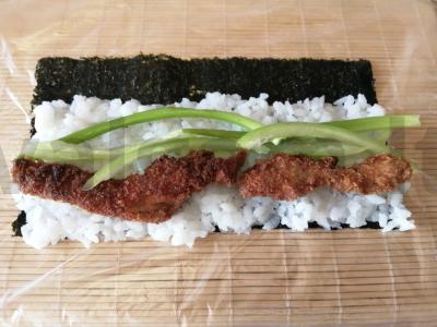 Kepti ritinėliai Žingsnis 8