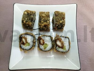 Kepti ritinėliai Žingsnis 12