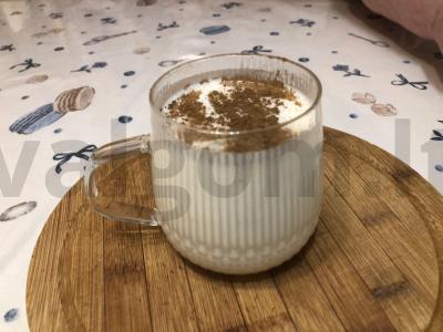 Aromatingas pienas su medumi Žingsnis 7