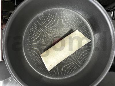 Tortilijos ritinys su daržovėmis ir krevetėmis Žingsnis 6