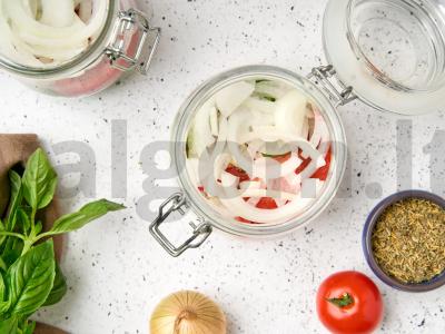 Itališki pomidorai žiemai Žingsnis 5