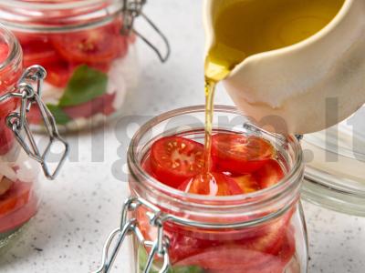 Itališki pomidorai žiemai Žingsnis 6