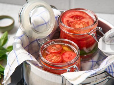 Itališki pomidorai žiemai Žingsnis 8