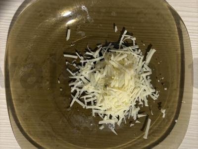 Neįprastas grikių dubuo su prosciutto ir daržovėmis Žingsnis 5