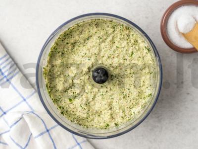 Žalioji adžika su riešutais Žingsnis 4