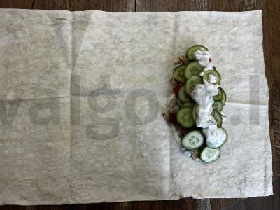 Namų šašlykas su vištiena ir grietinės-garstyčių padažu Žingsnis 6