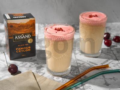 Šaltas vyšnių arbata pagrindine nuotrauka