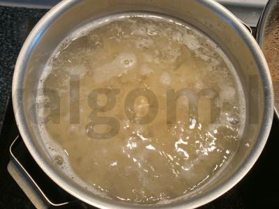 Makaronai su sūdyta upėtakiu vakarienei Žingsnis 5