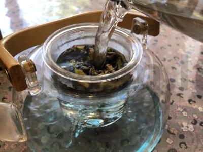 Levandų arbata su pienu Žingsnis 3