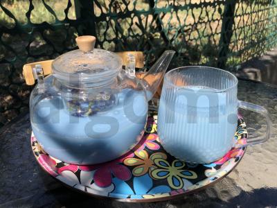 Levandų arbata su pienu pagrindine nuotrauka