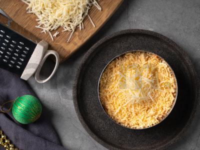 Salotas „Mimoza“ su lašiša Žingsnis 6