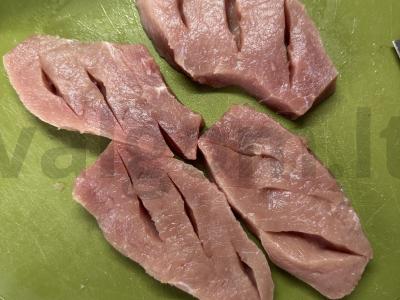 Kiaulienos steikas ant keptuvės Žingsnis 1