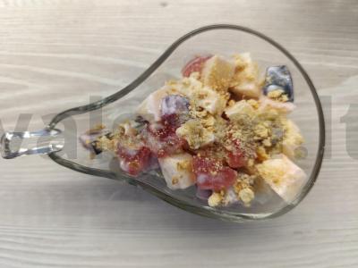 Desertas su vaisiais ir želė Žingsnis 4