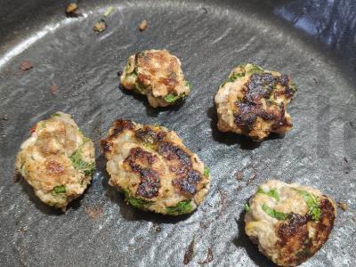 Lula kebabas su kalendra ir prieskoniais Žingsnis 3