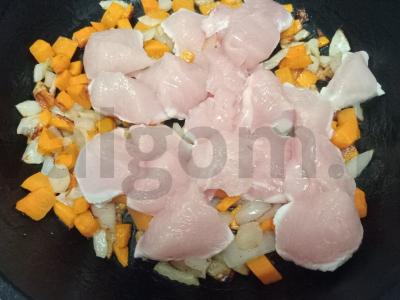 Kuskusas su kepta vištienos krūtinėle Žingsnis 3