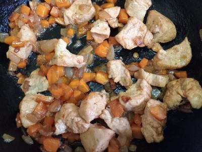 Kuskusas su kepta vištienos krūtinėle Žingsnis 4