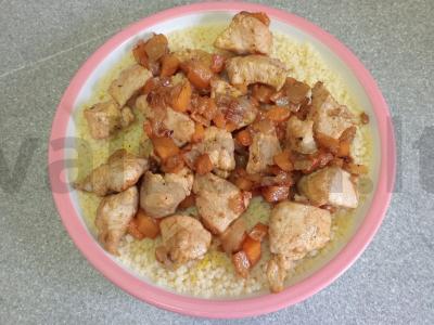 Kuskusas su kepta vištienos krūtinėle Žingsnis 8