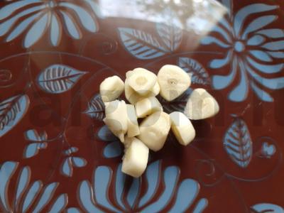 Troškintas cukinijas su kmynais, česnaku, kalendra ir kardamonu Žingsnis 3