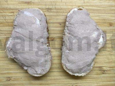 Sumuštiniai su kepenų dešra ir džiovintais pomidorais Žingsnis 2