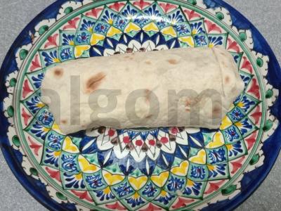 Šašlykas su jautiena, daržovėmis, sūriu ir grybų padažu Žingsnis 11