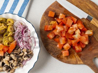 Salotas „Griečanka“ Žingsnis 5