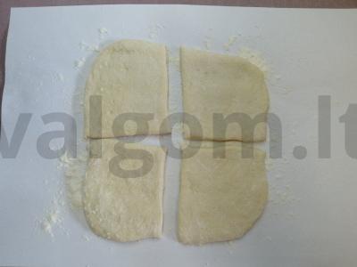 Sumuštinių duona su kmynais ir svogūnais Žingsnis 4