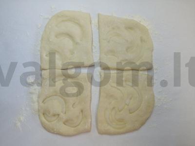 Sumuštinių duona su kmynais ir svogūnais Žingsnis 6