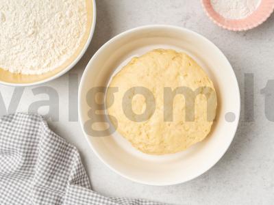 Birūs sausainiai su grietine orkaitėje Žingsnis 4