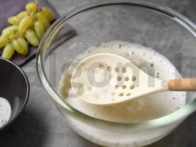 Putojantis želė su vynuogėmis Žingsnis 5