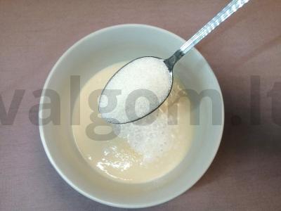 Traškūs chvorostai ant rjaženko Žingsnis 2