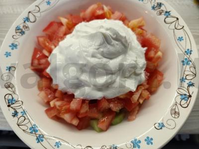 Sultinga šašlykinė su daržovėmis ir vištiena Žingsnis 2