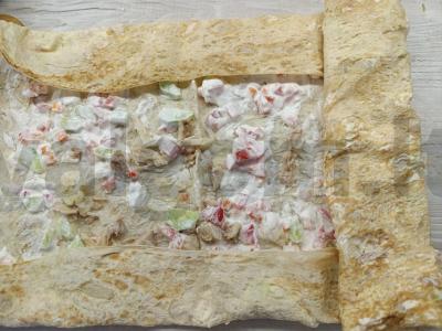 Sultinga šašlykinė su daržovėmis ir vištiena Žingsnis 5