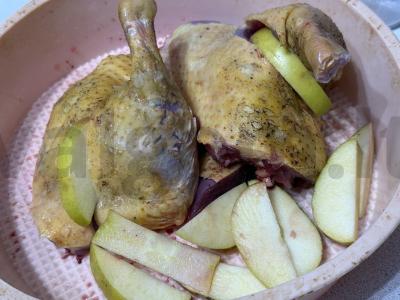 Antis su obuoliais orkaitėje Žingsnis 3